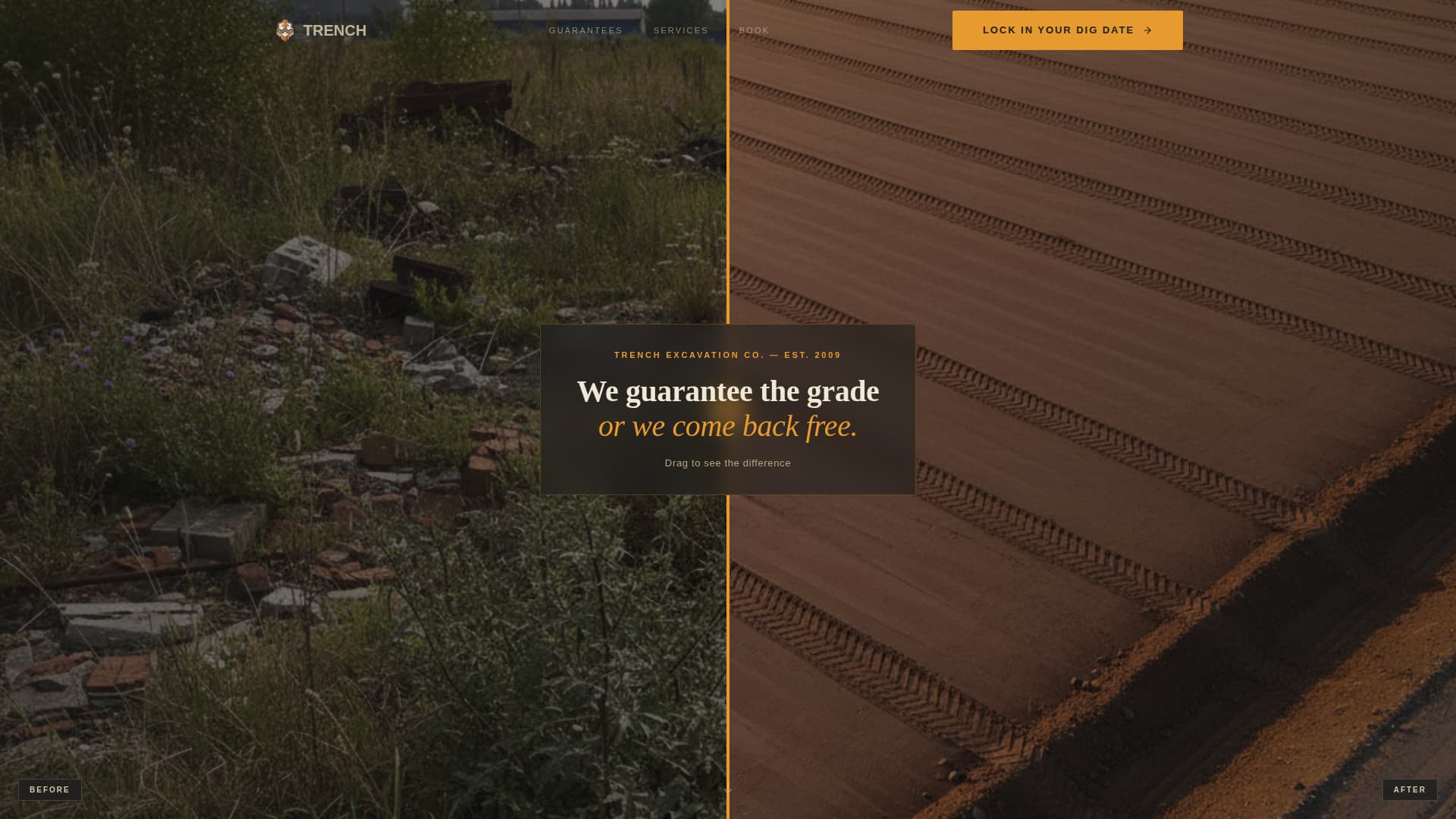 Advanced Demolition & Site Work Appointment Booking Website Template