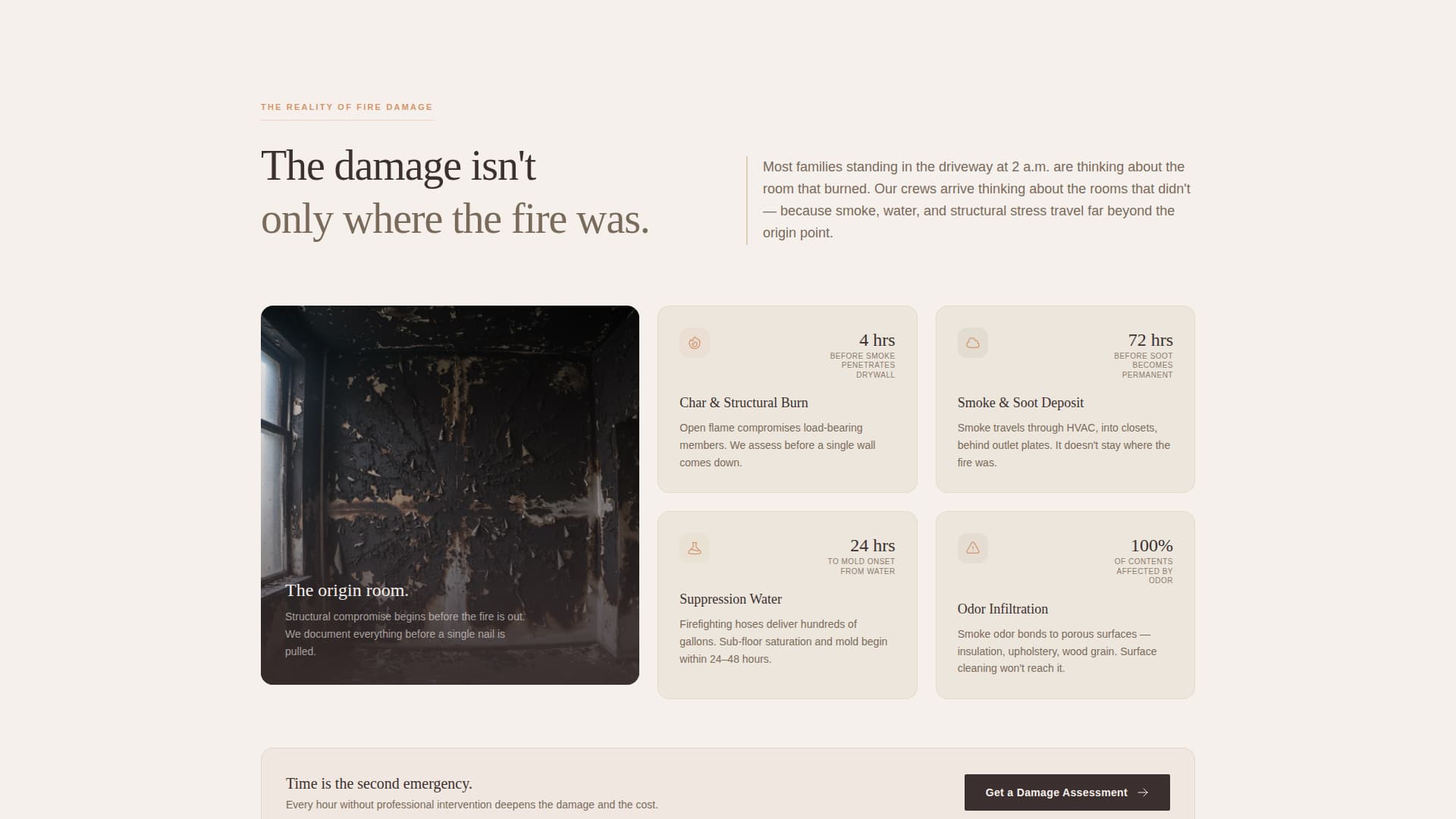 Specialist Restoration & Preservation Professional Website Template