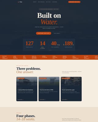 Specialist Specialty Construction Pricing & Packages Website Template