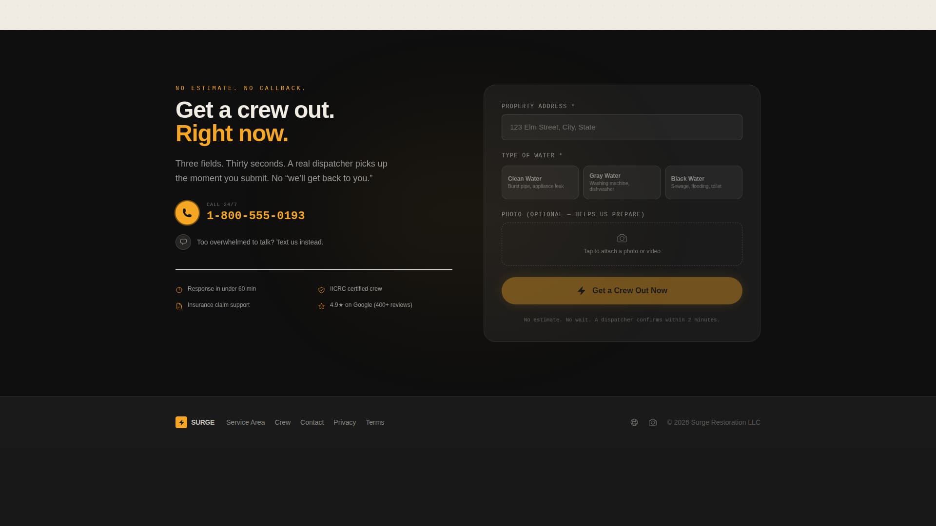 Restoration & Preservation Professional Website Template