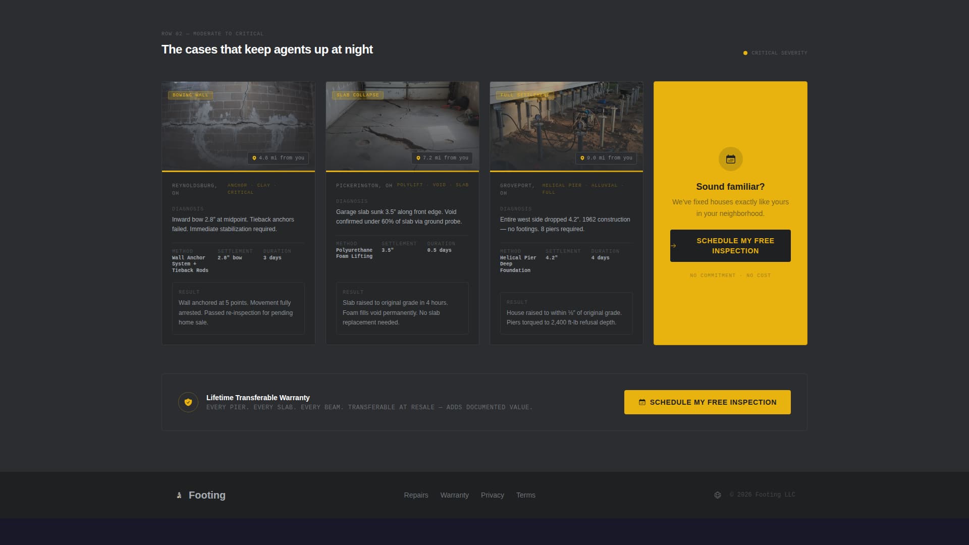 Foundation Repair Contractor Website Template