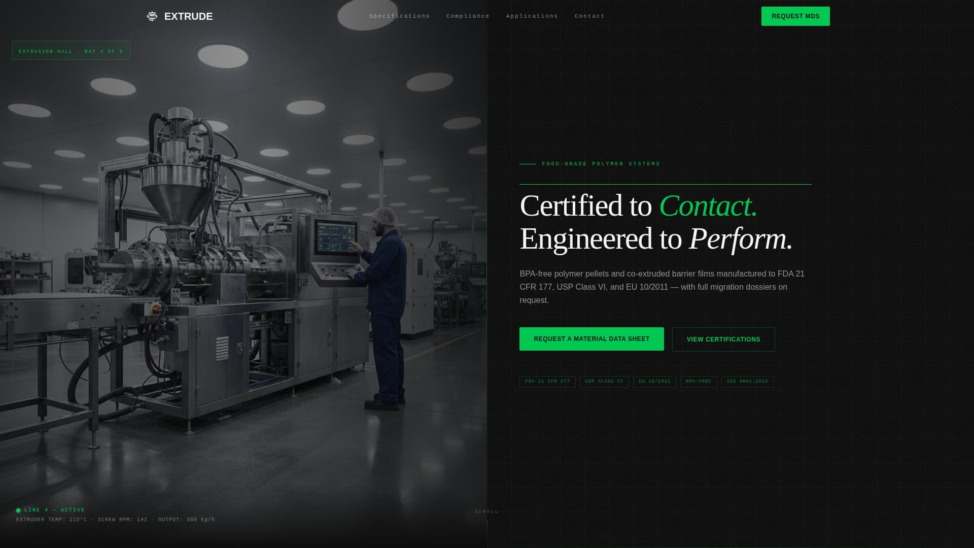 Plastics & Injection Molding Directory Website Template