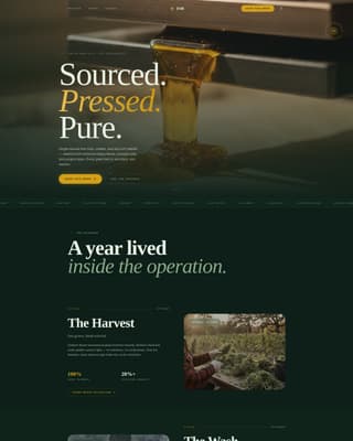 Cannabis Cultivation & Production Professional Website Template