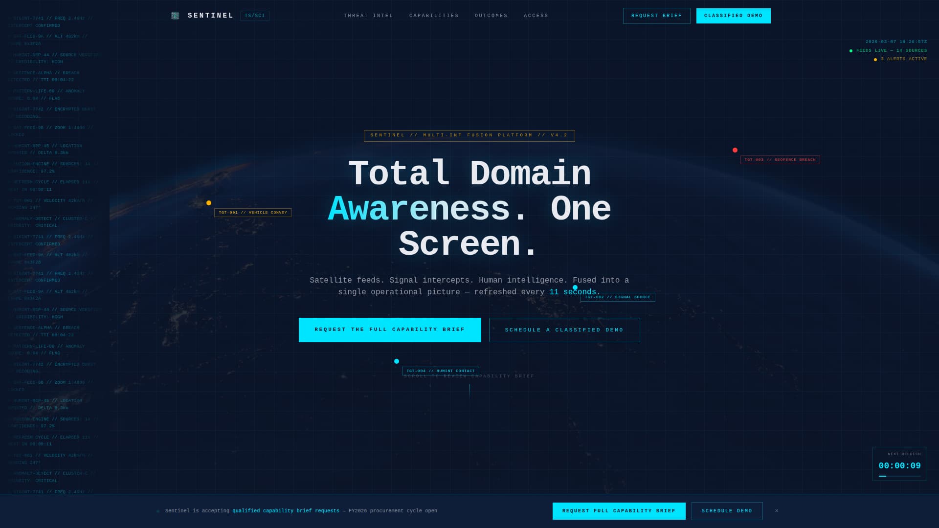 Defense Contractor & Military Professional Website Template