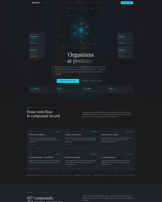 Marine Biotechnology Laboratory Website Template