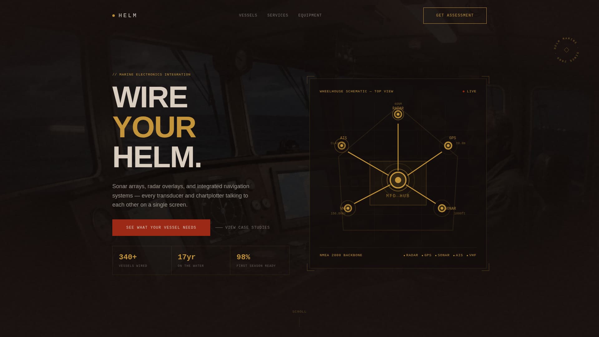Marine Equipment & Supply Pricing Website Template