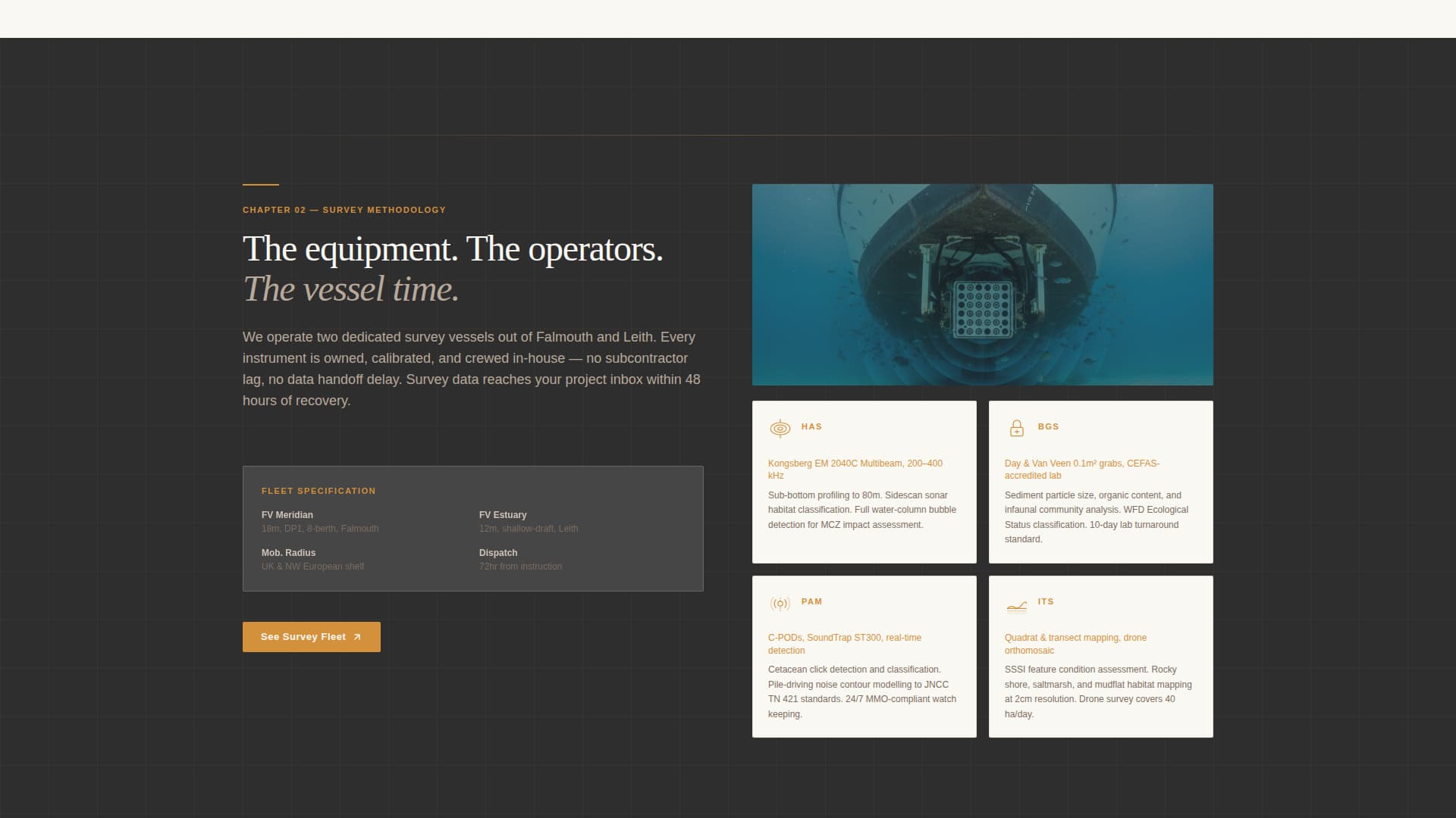 Marine Environmental Consulting Website Template