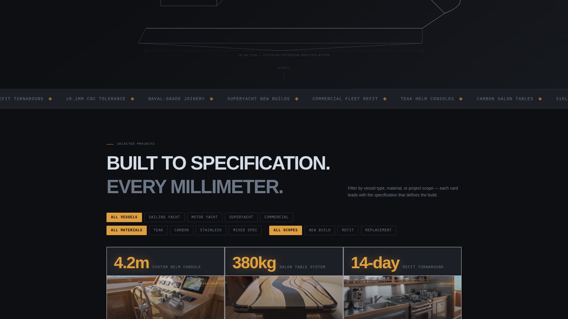 Marine Equipment & Supply Advanced Professional Website Template