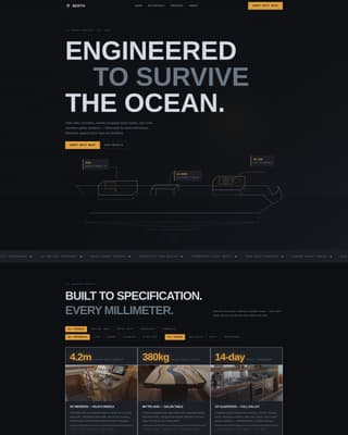 Marine Equipment & Supply Advanced Professional Website Template