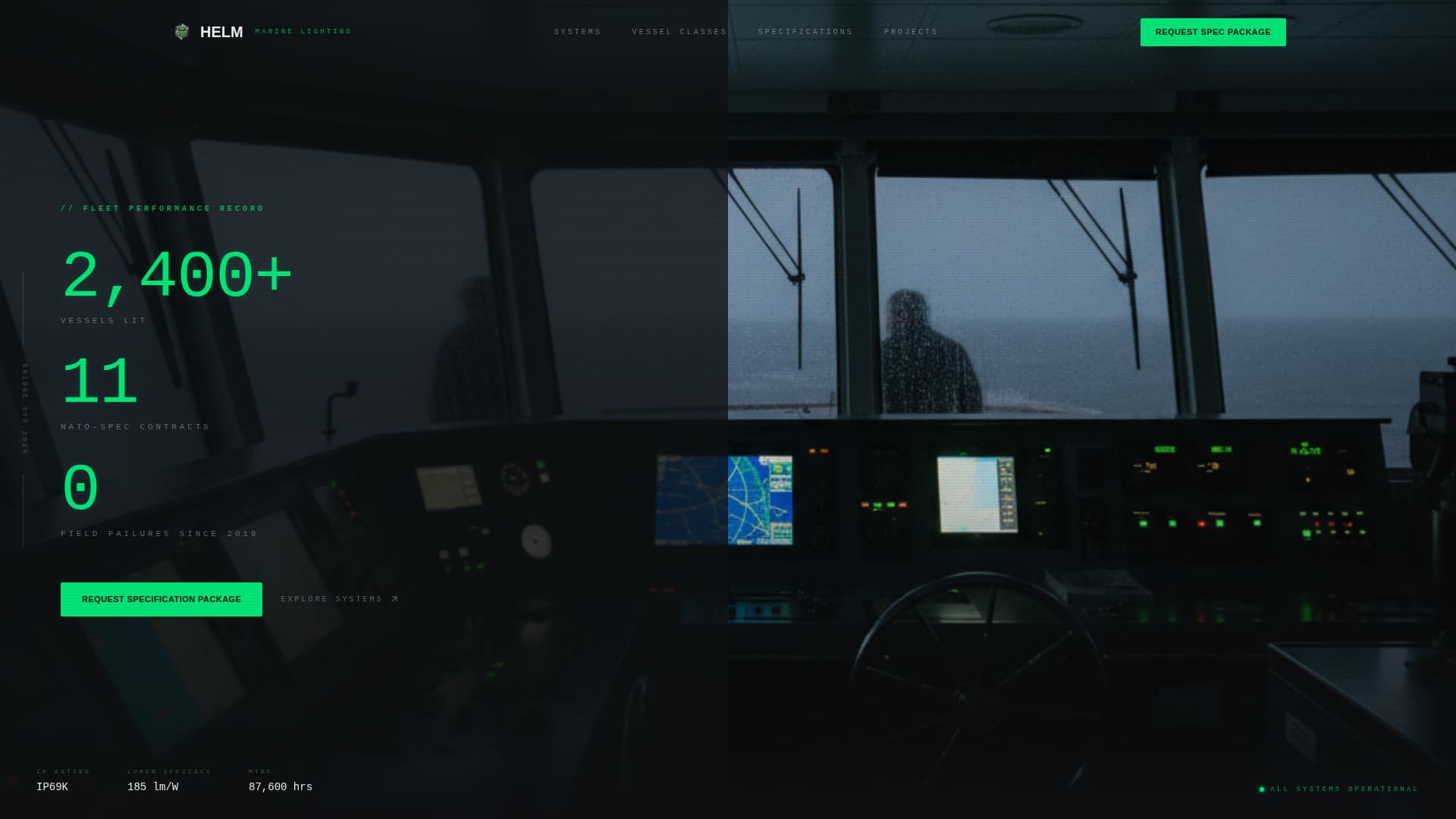 Marine Equipment & Supply Complete Professional Website Template