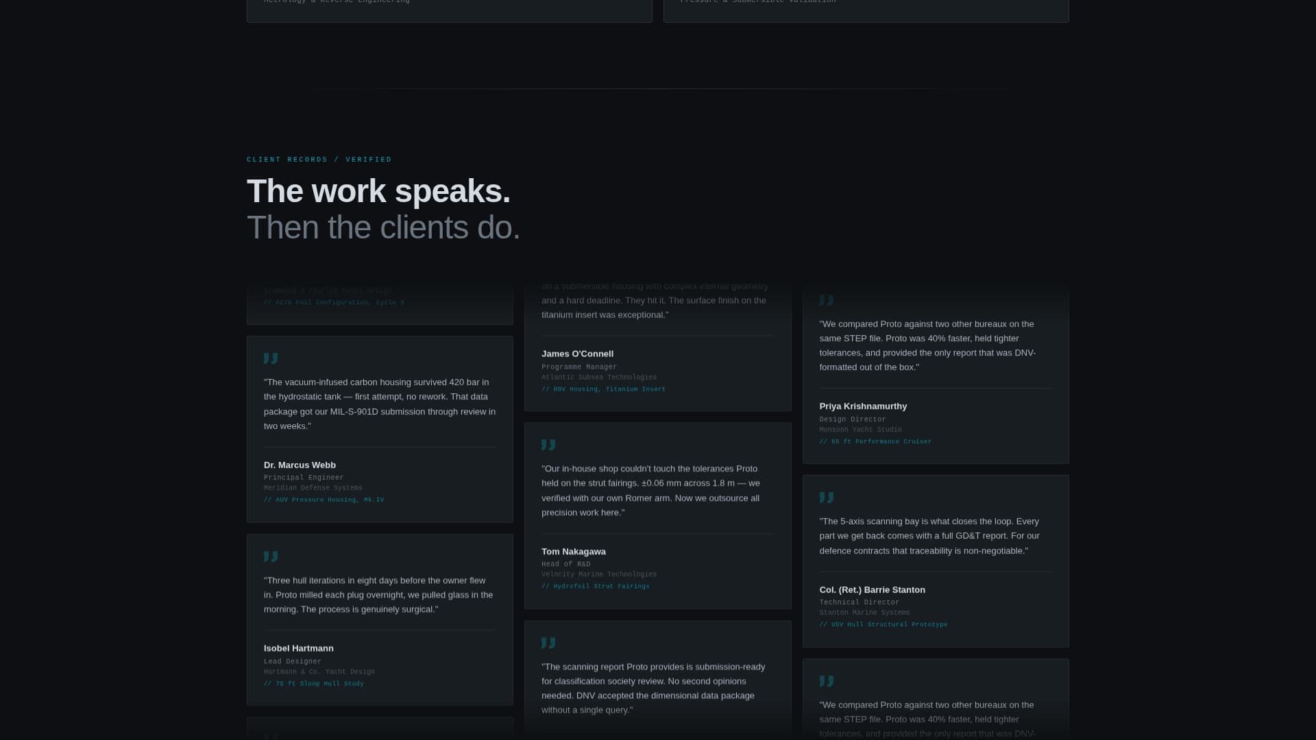 Marine Manufacturing Expert Professional Website Template