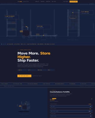 Industrial Equipment & Machinery Directory Website Template