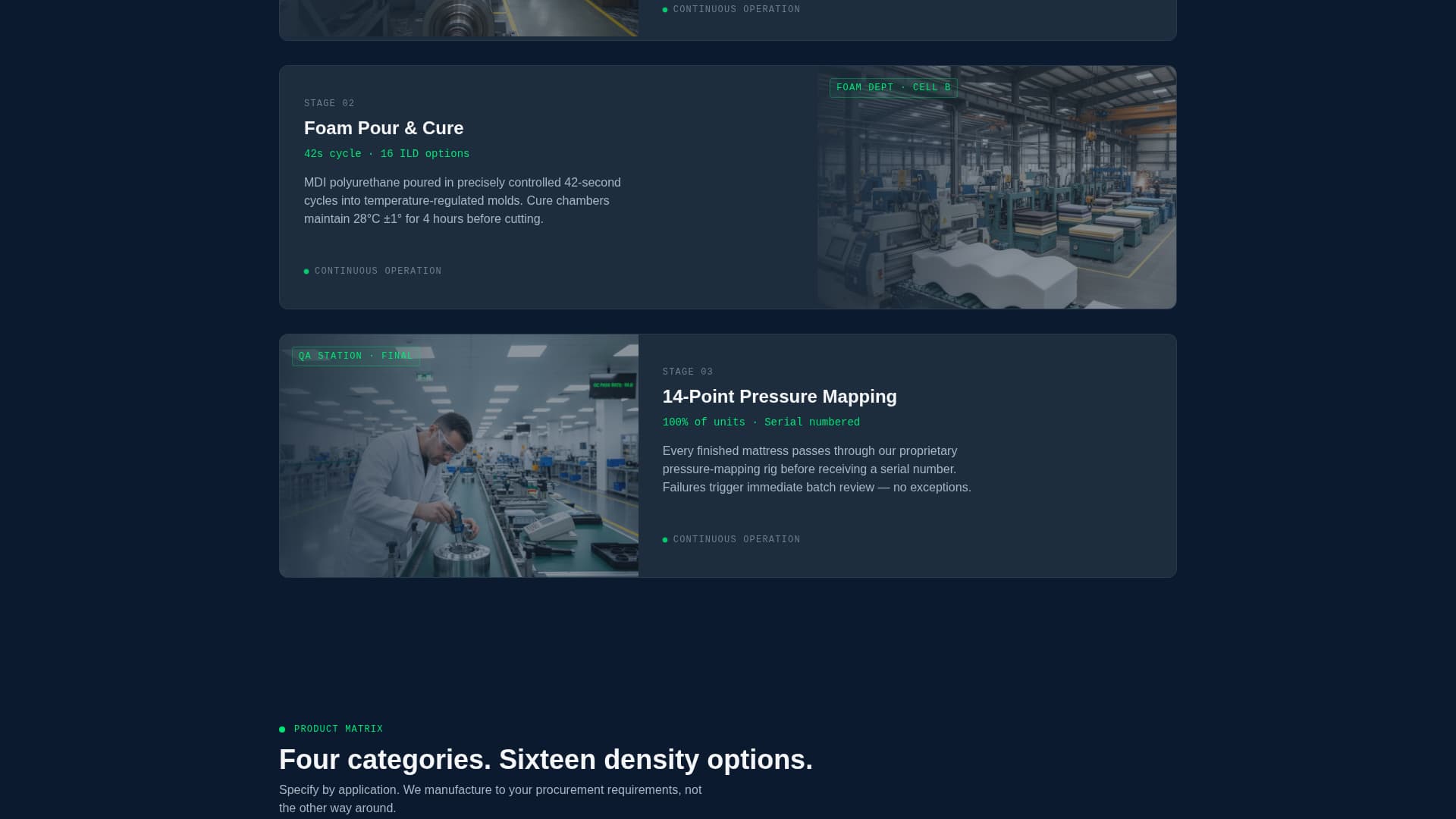 Wood & Furniture Manufacturing Pricing Website Template