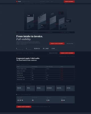 Food Processing & Packaging Privacy Policy Website Template