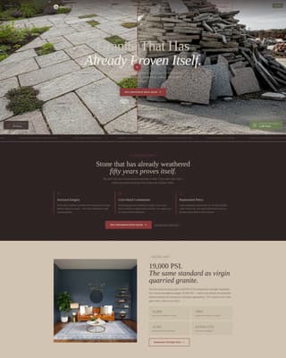 Quarry - Proven Recycler Landing Page Template