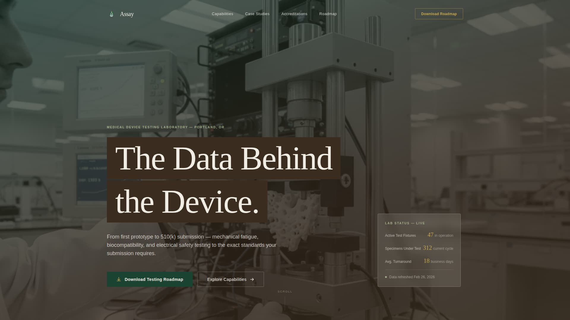Medical Device Manufacturing Specialist Directory Website Template