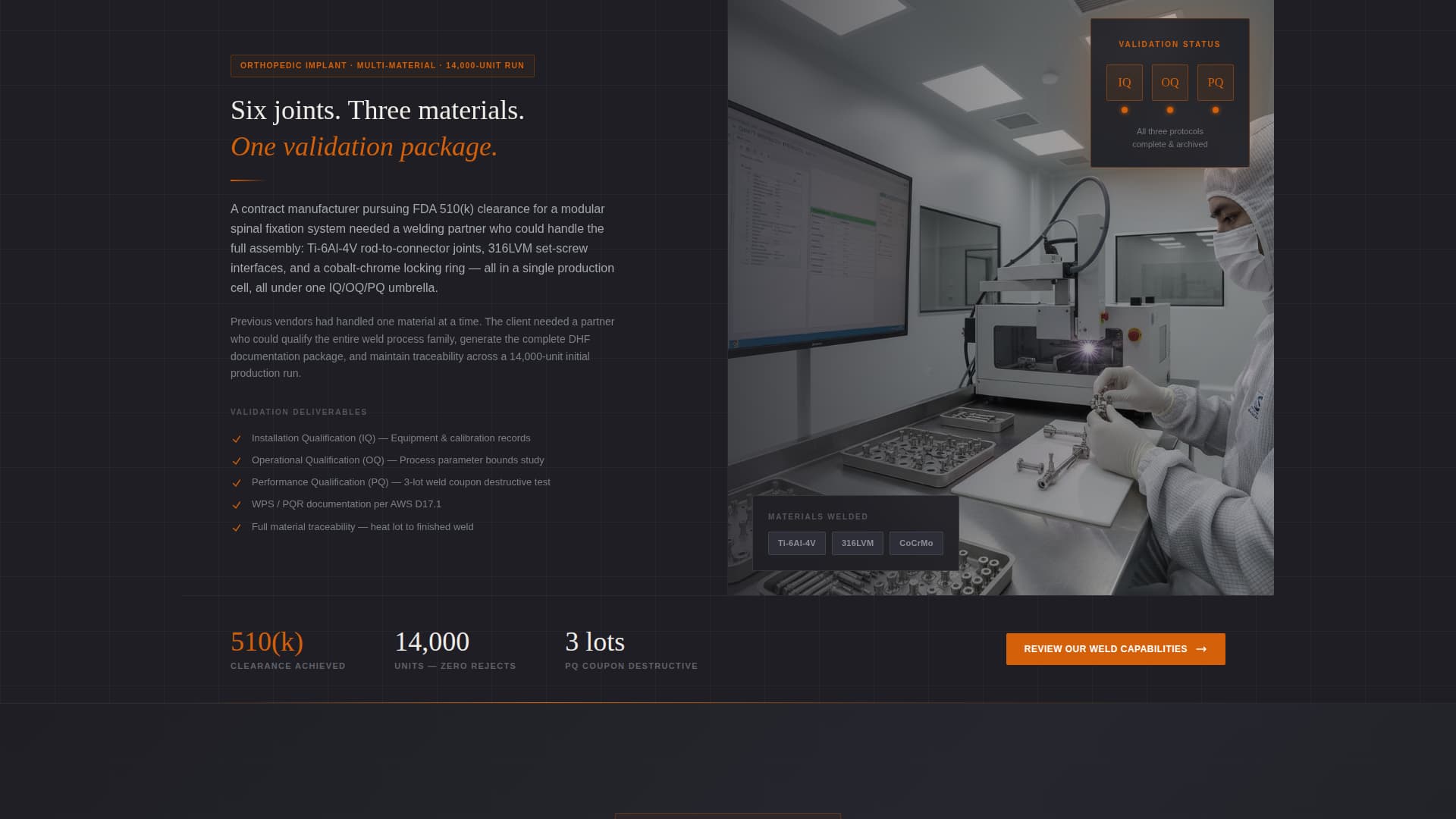 Medical Device Manufacturing Reviews Website Template