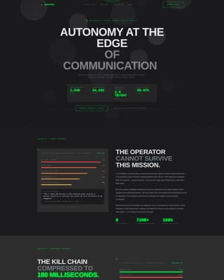 Defense Contractor & Military Specialist Professional Website Template