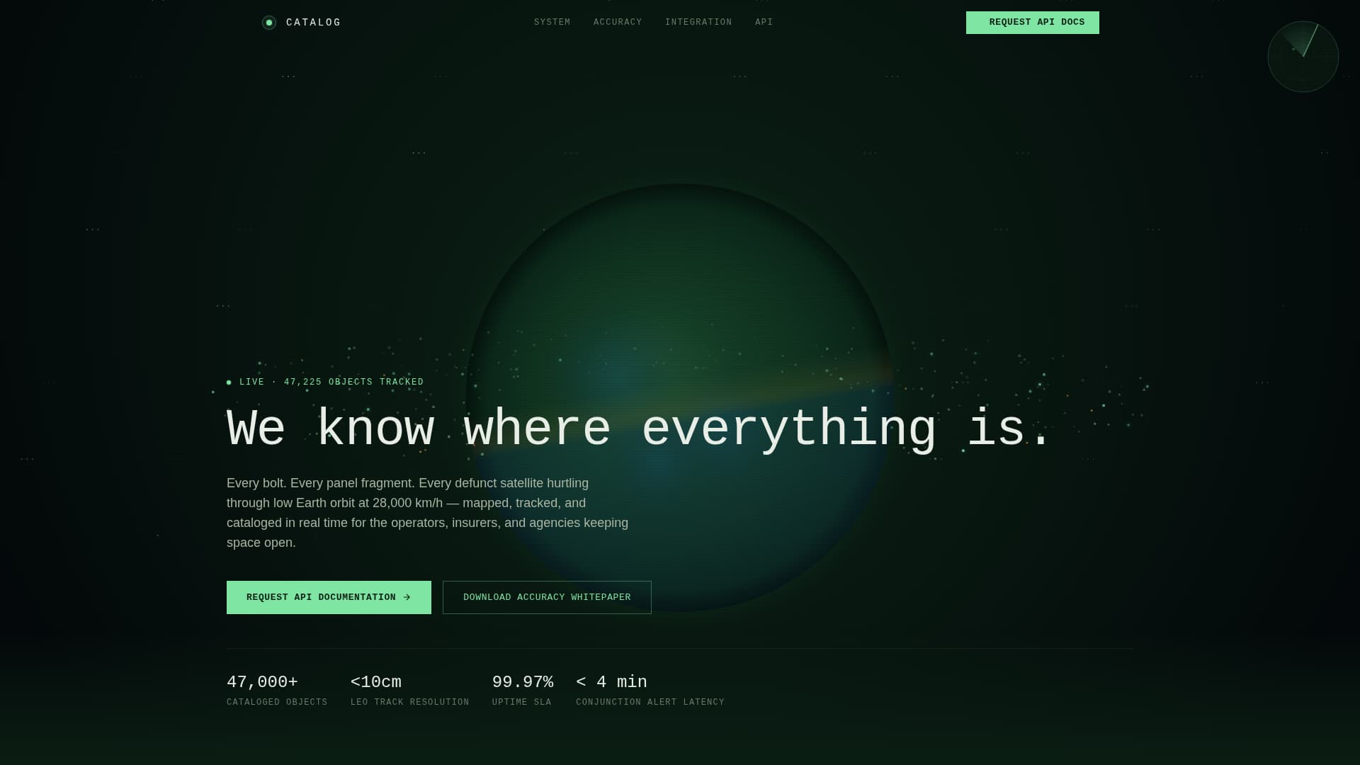 Space & Advanced Aerospace Specialist Professional Website Template