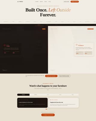 Wood & Furniture Manufacturing Advanced Professional Website Template