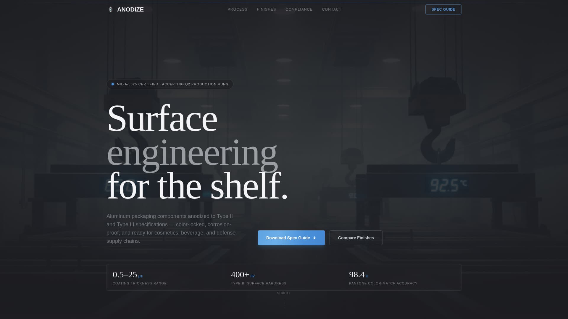 Packaging Manufacturing Professional Website Template
