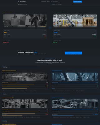 Robotics & Automation Cost Calculator Website Template