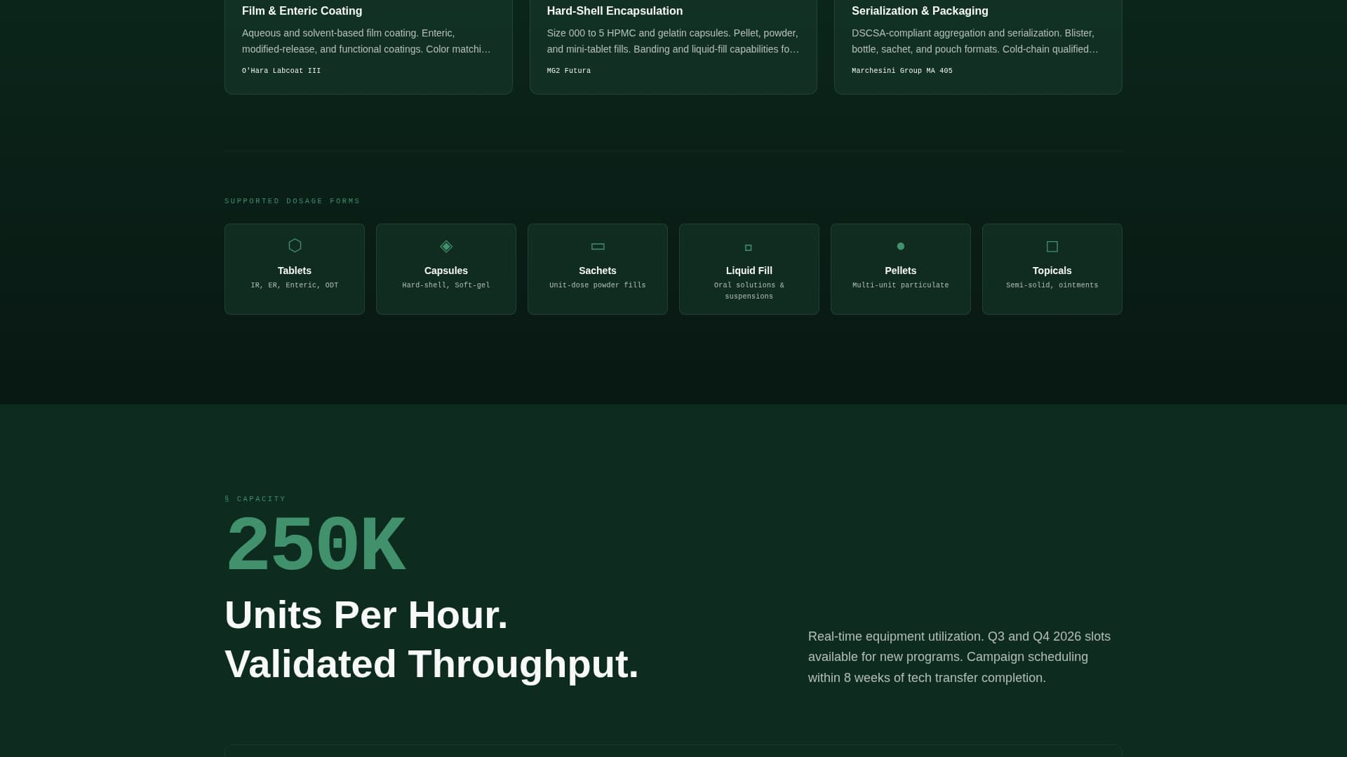 Complete Pharmaceutical Manufacturing Privacy Policy & Terms Website Template