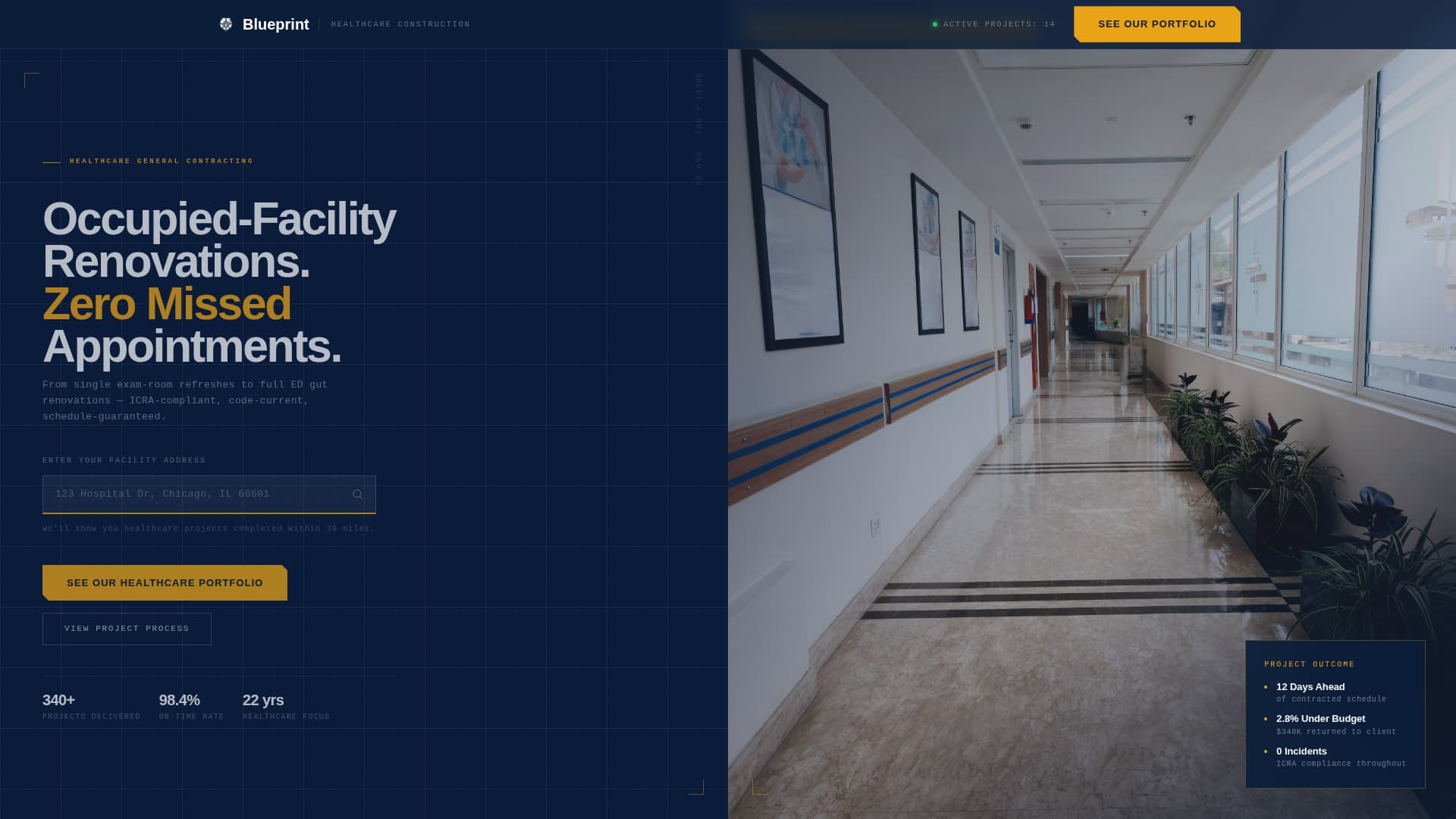 Specialist Hospital & Clinic Construction Professional Website Template