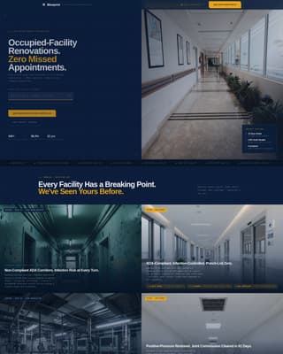 Specialist Hospital & Clinic Construction Professional Website Template
