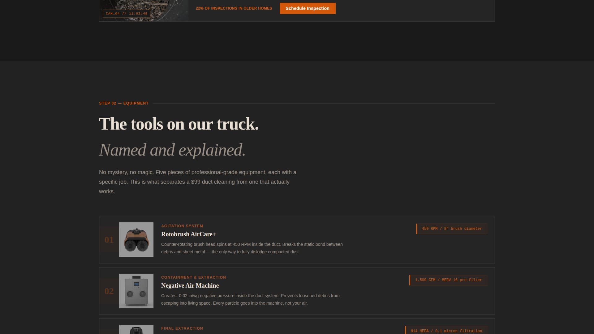Professional Duct Cleaning Service Website Template
