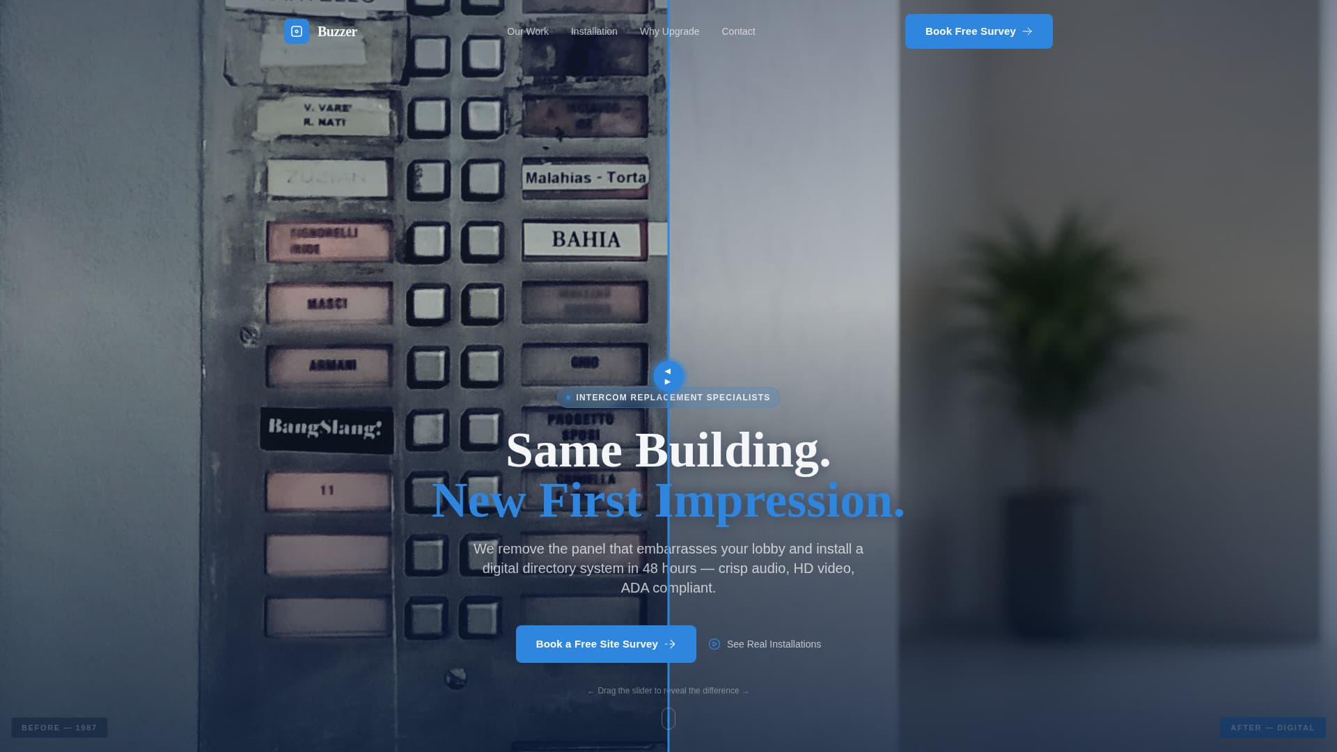 Expert Specialty Construction Appointment Booking Website Template