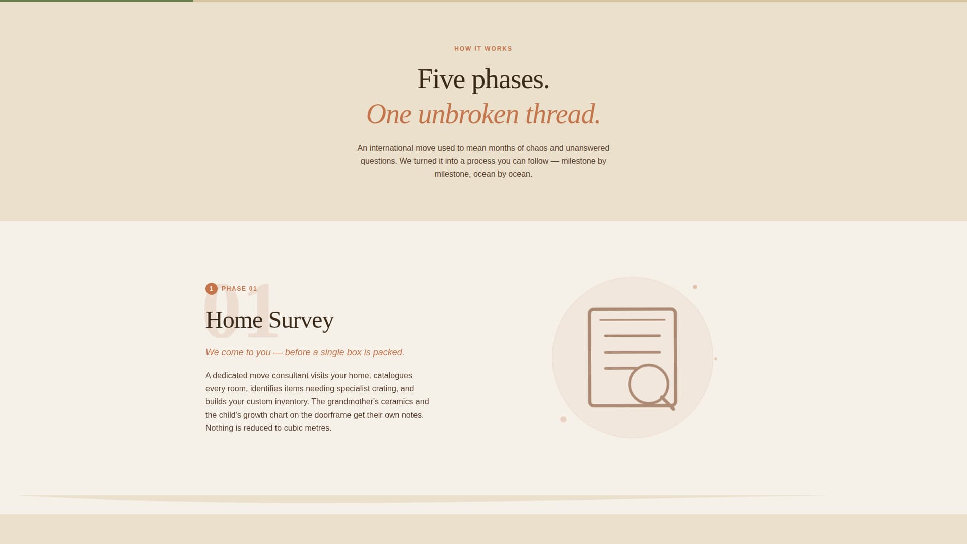 Specialist Moving & Relocation Professional Website Template