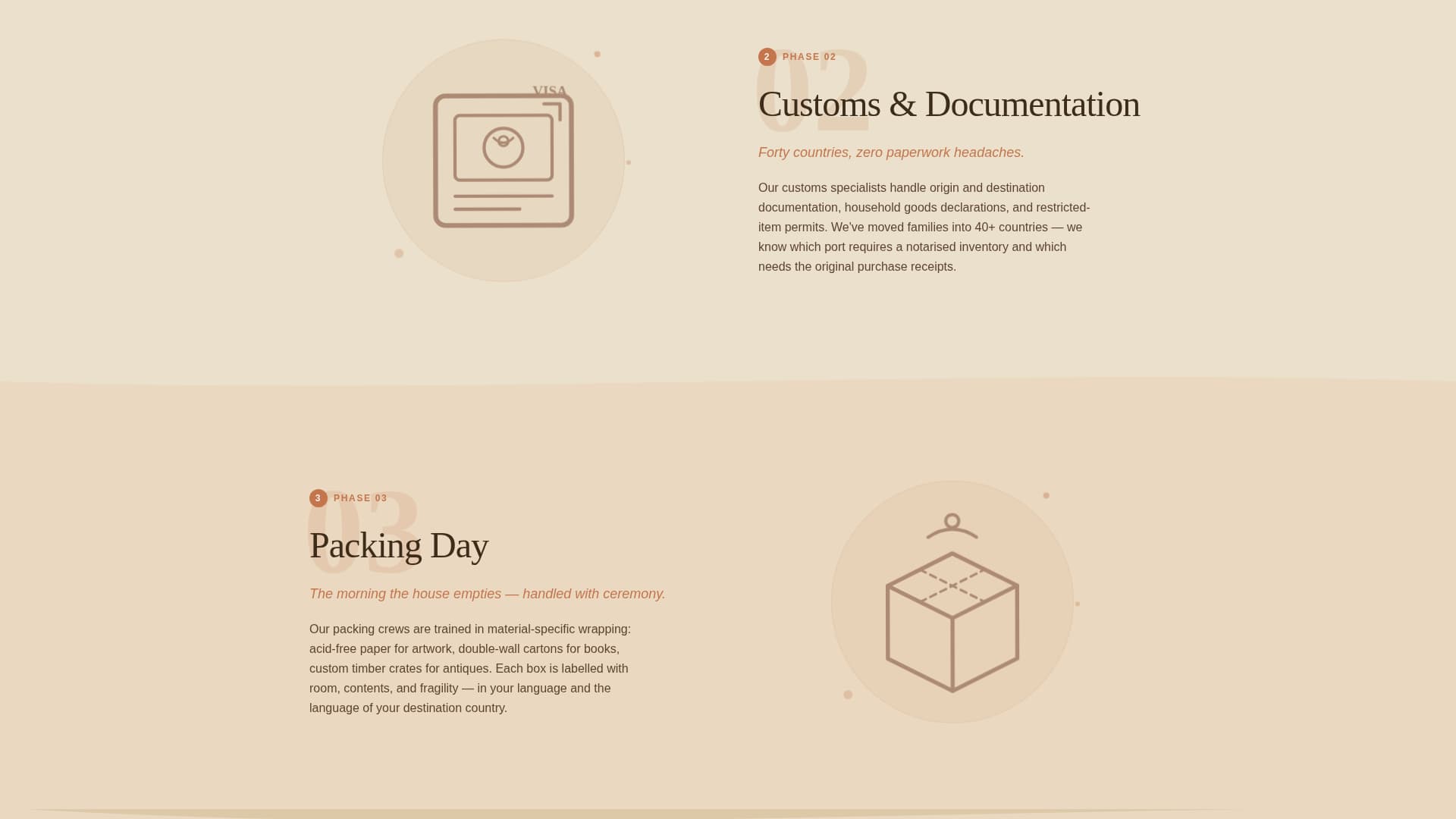Specialist Moving & Relocation Professional Website Template