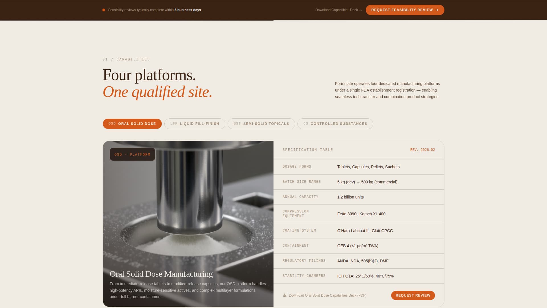 Pharmaceutical Manufacturing Reviews Website Template