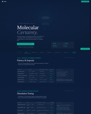 Pharmaceutical Manufacturing Professional Website Template