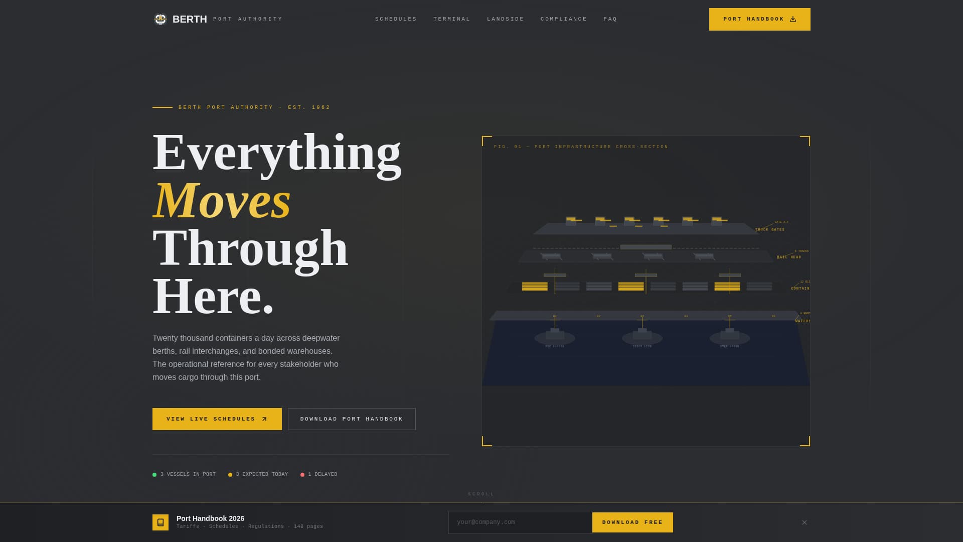 Port & Harbor Specialist Privacy Policy Website Template