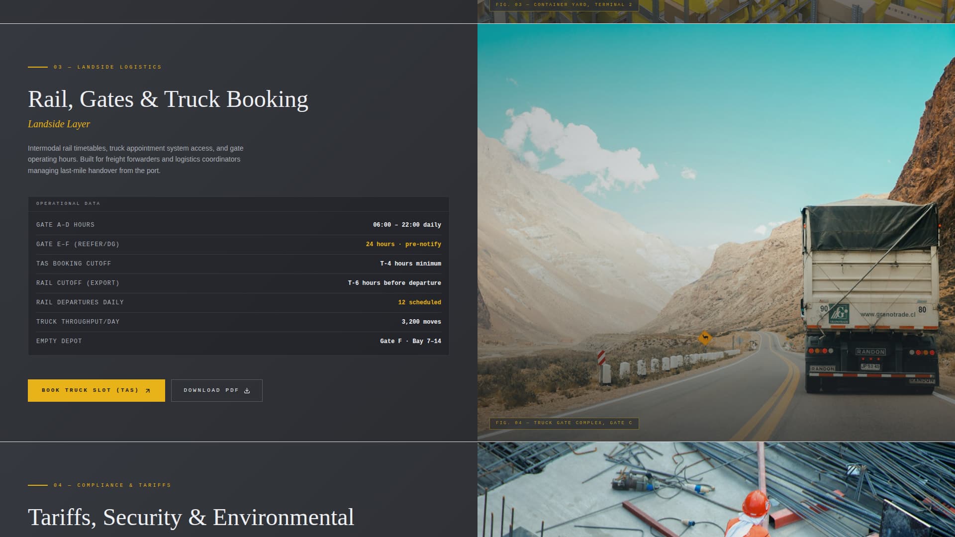 Port & Harbor Specialist Privacy Policy Website Template