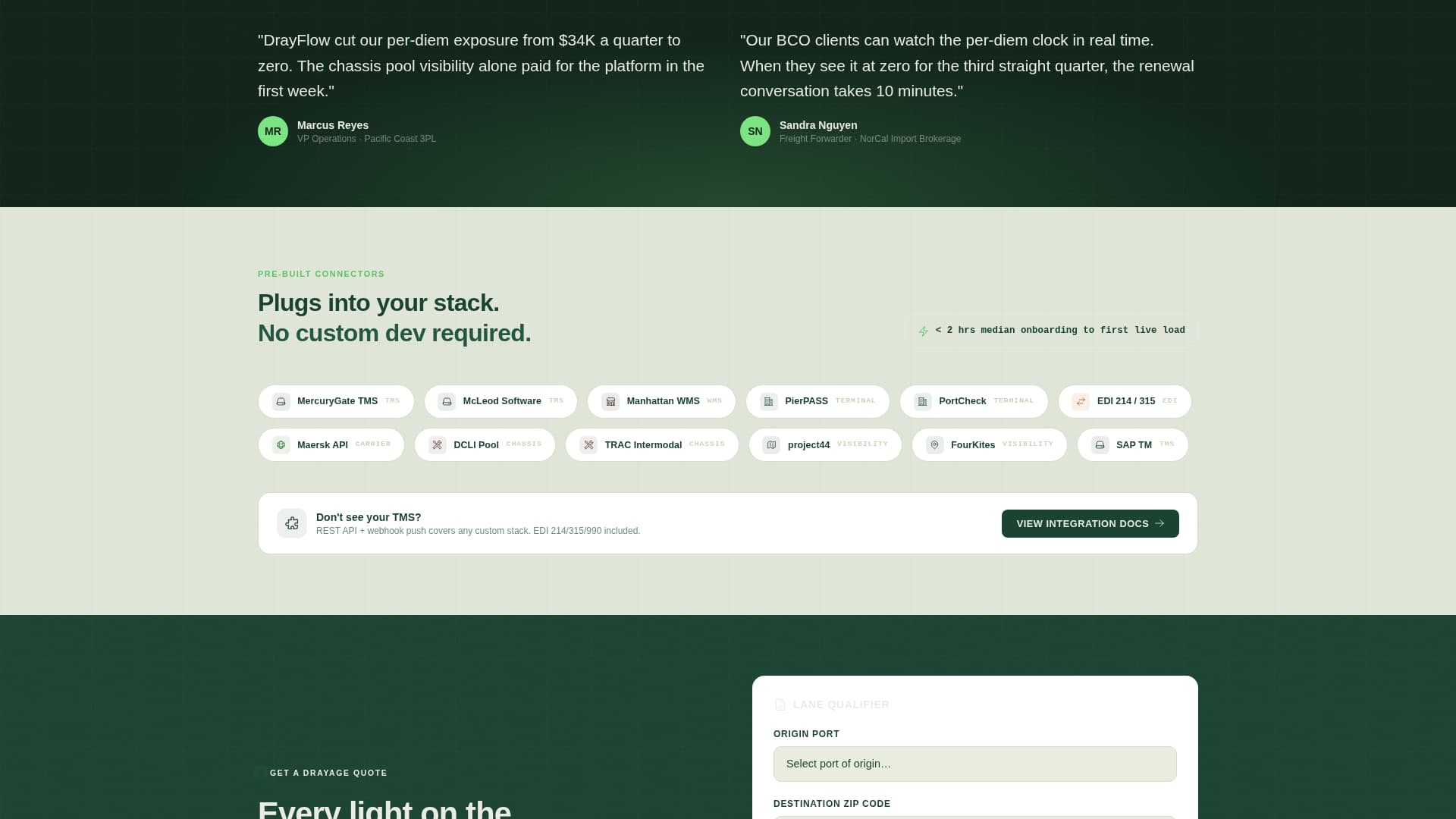 Port & Harbor Booking Website Template
