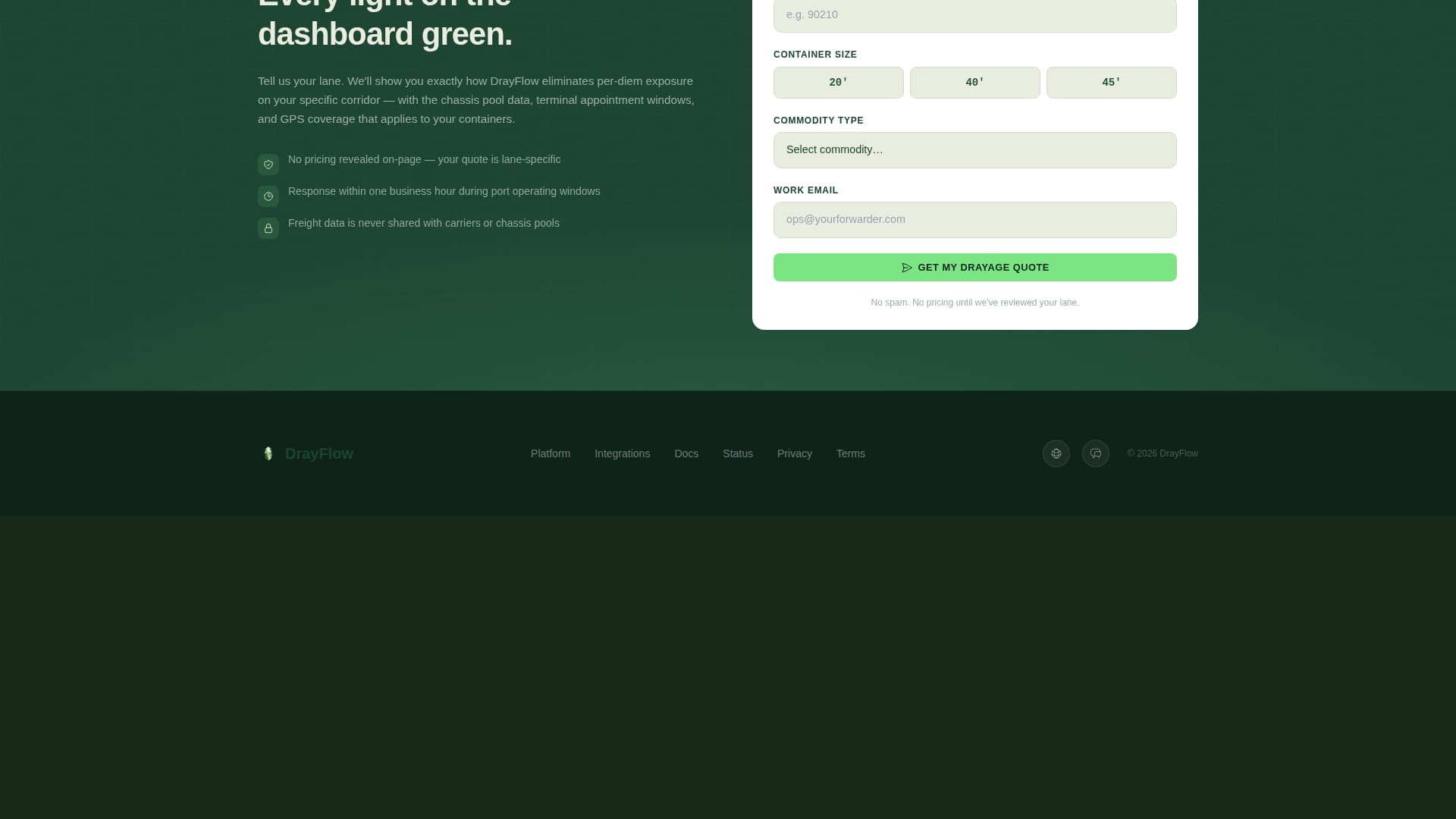 Port & Harbor Booking Website Template