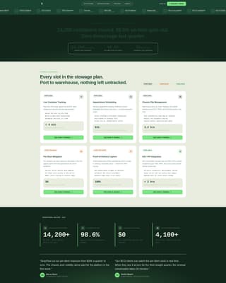 Port & Harbor Booking Website Template