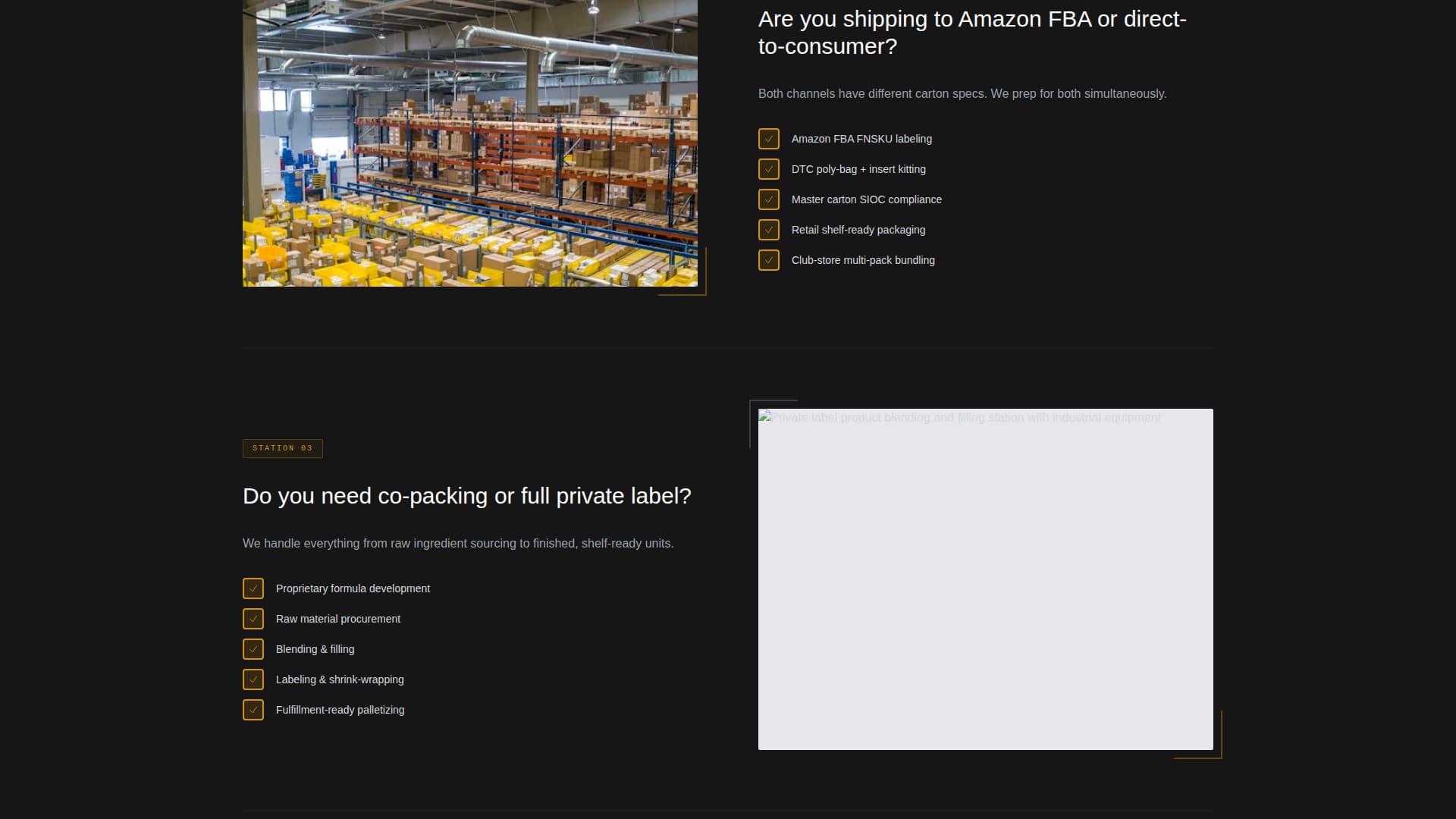 Manufacturing Company Professional Website Template