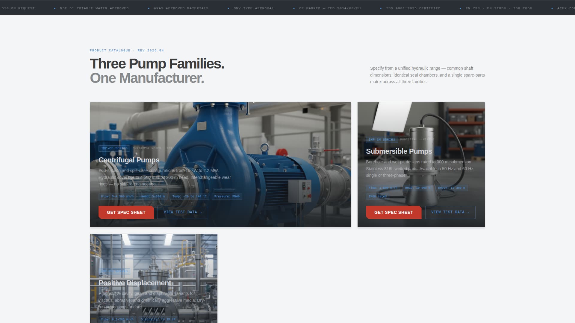 Component & Equipment Manufacturing Specialist Maintenance Website Template