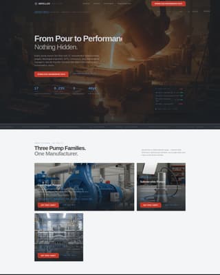Component & Equipment Manufacturing Specialist Maintenance Website Template