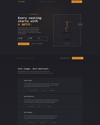 Manufacturing Processes Site Maintenance Website Template