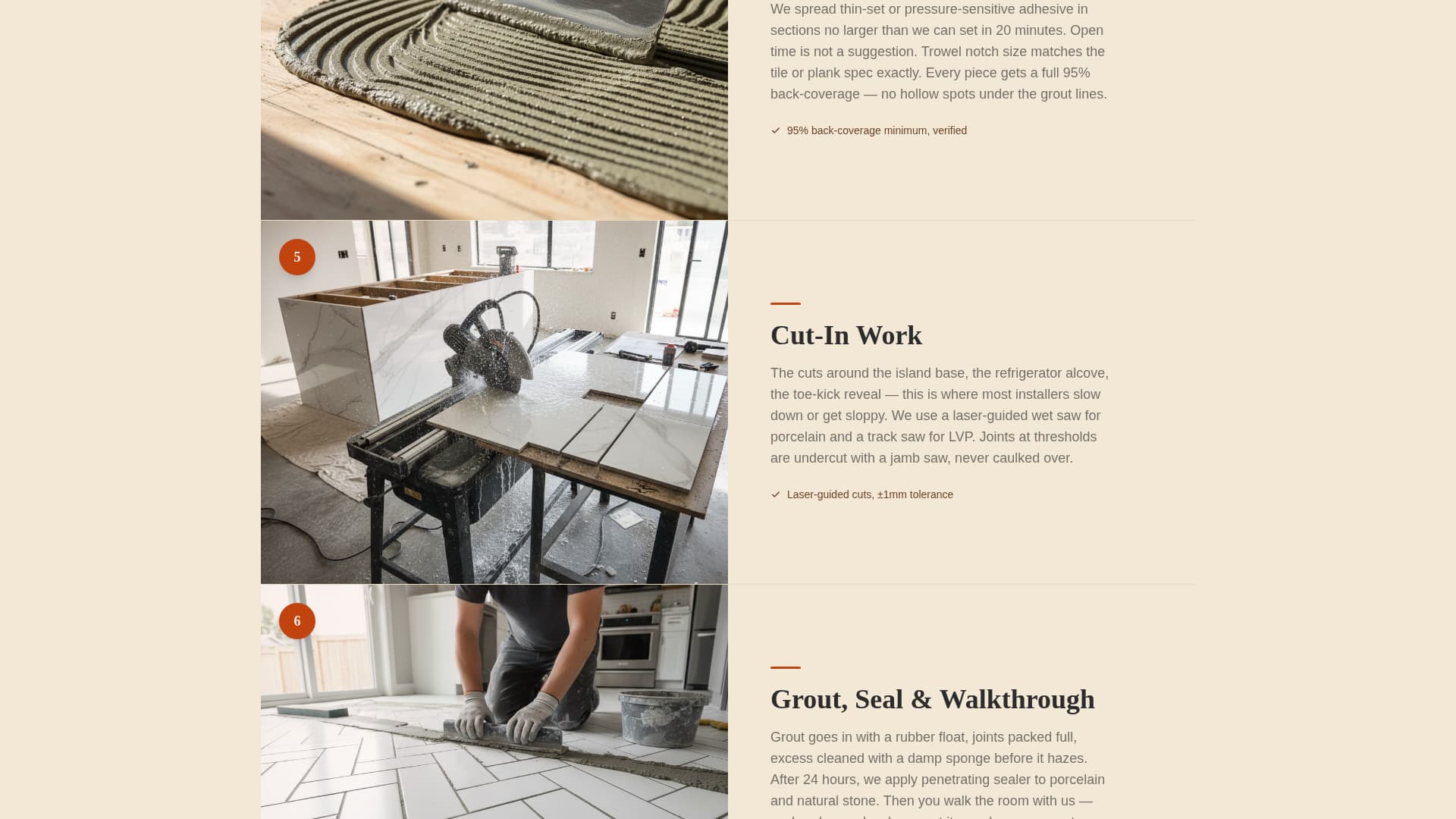 Kitchen Renovation Professional Website Template