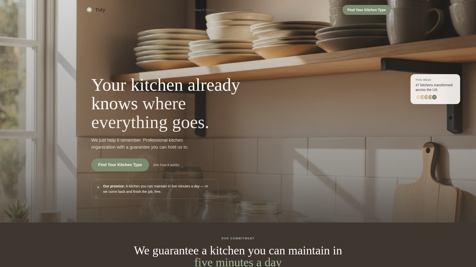 Advanced Kitchen Renovation Appointment Booking Website Template