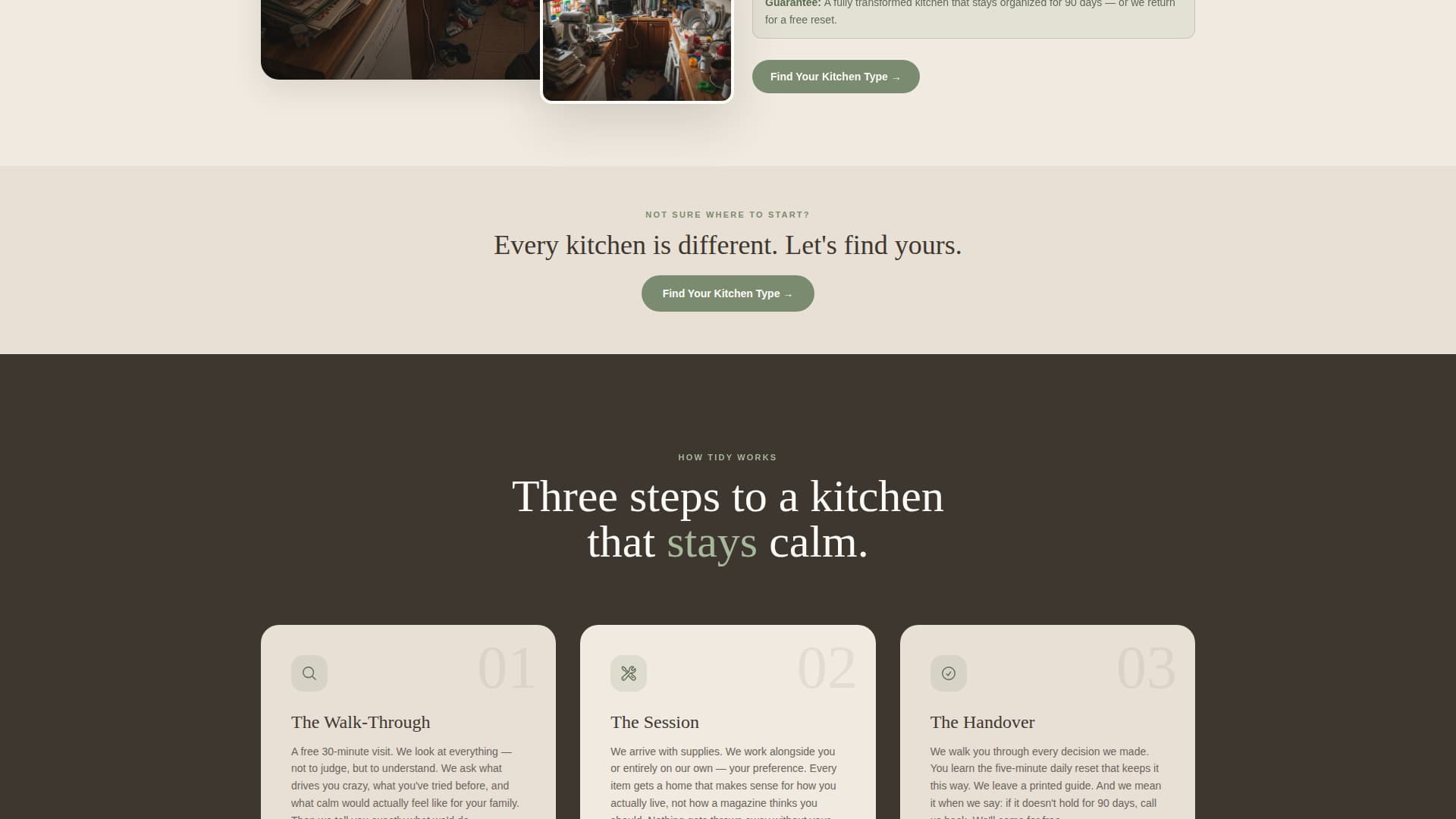 Advanced Kitchen Renovation Appointment Booking Website Template
