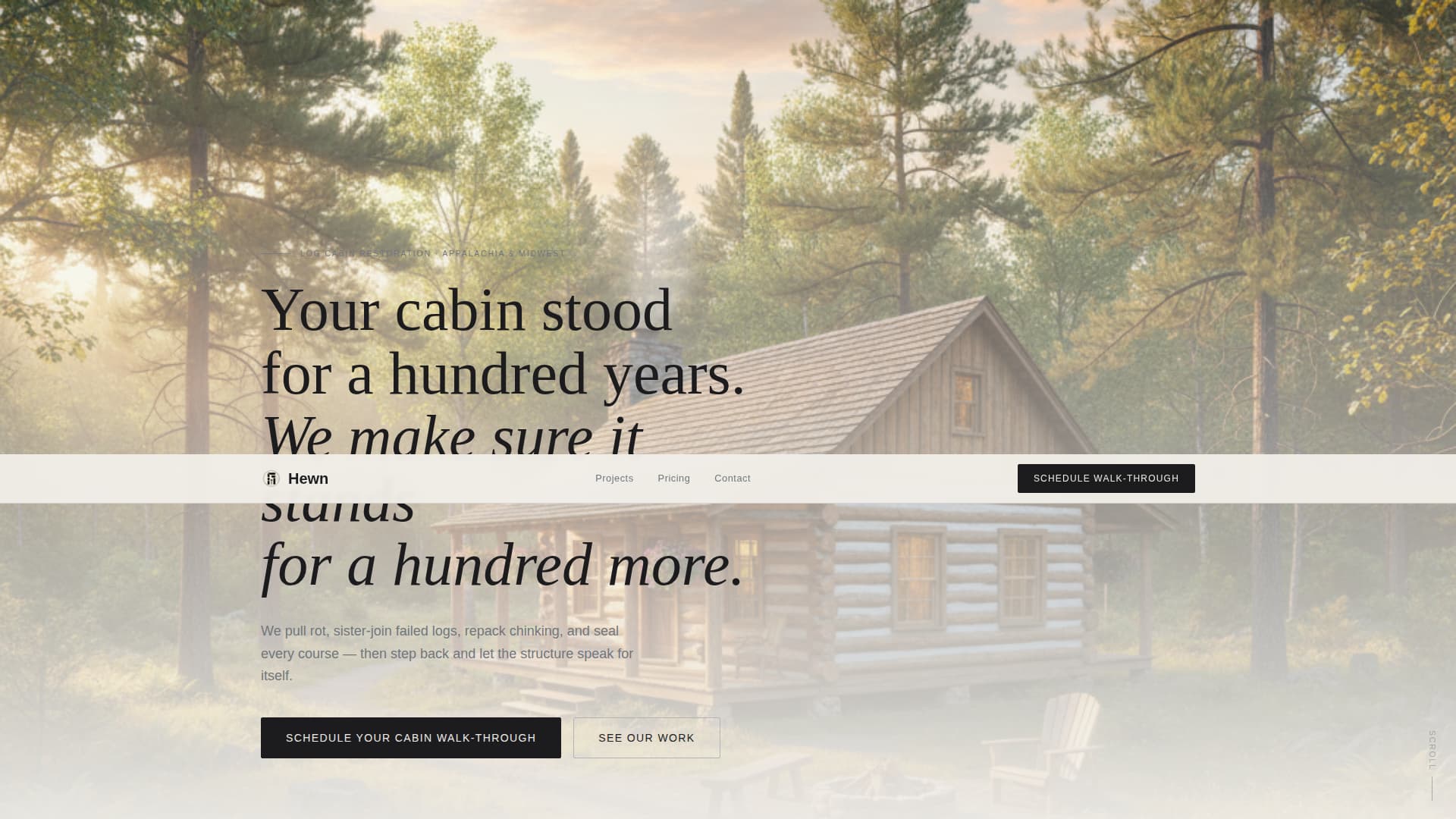 Complete Restoration & Preservation Appointment Booking Website Template