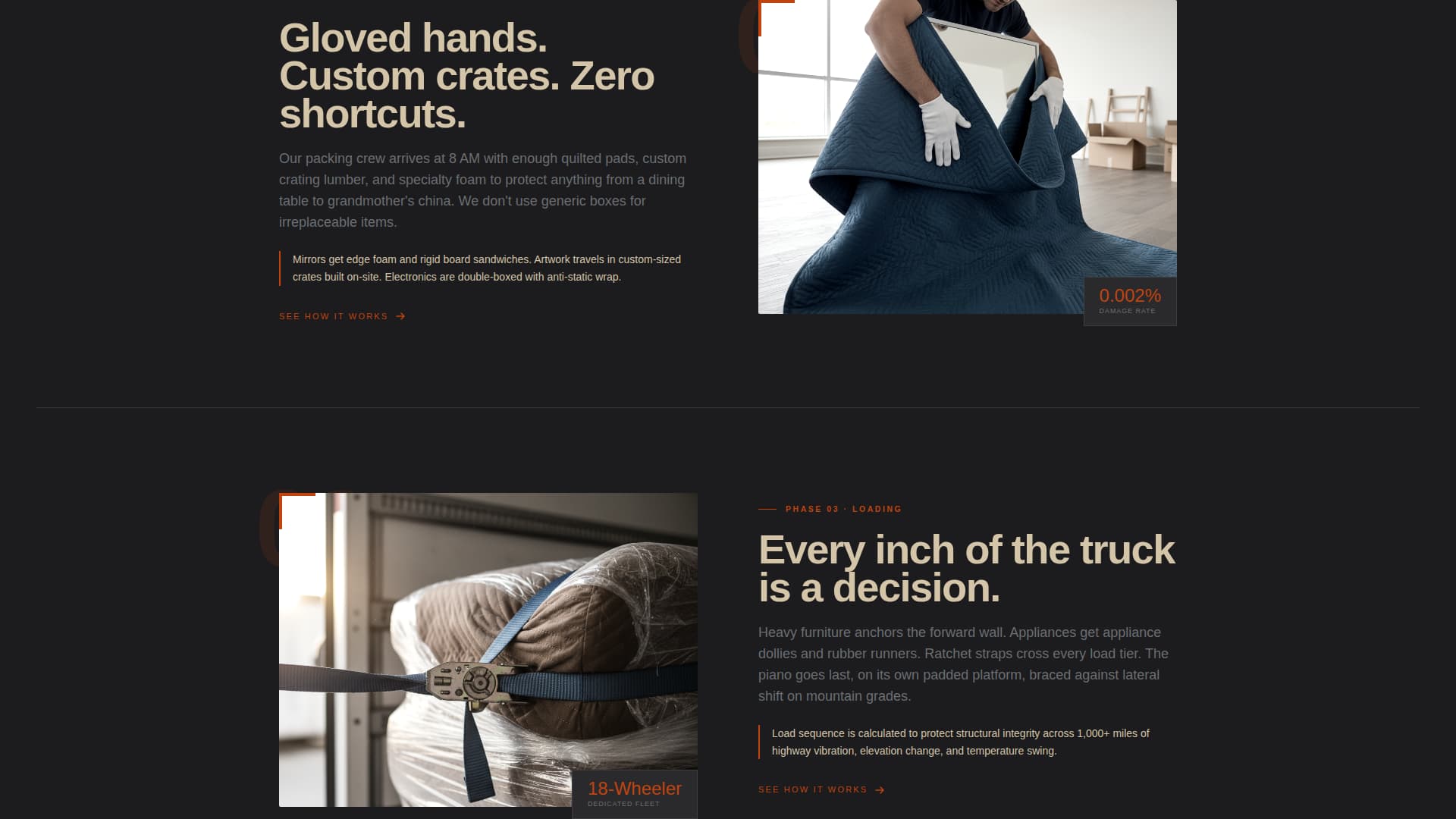 Advanced Moving & Relocation Professional Website Template