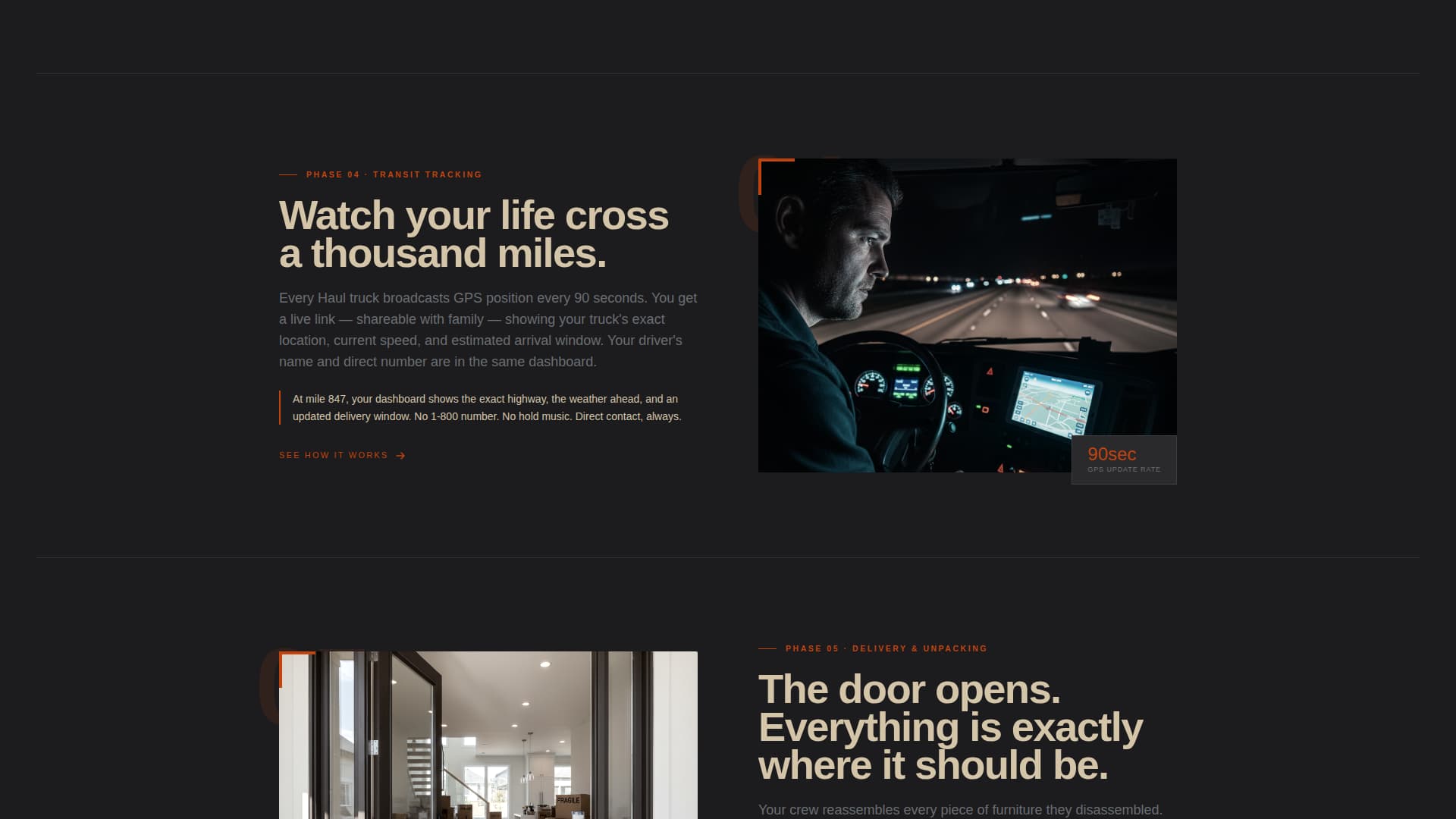 Advanced Moving & Relocation Professional Website Template